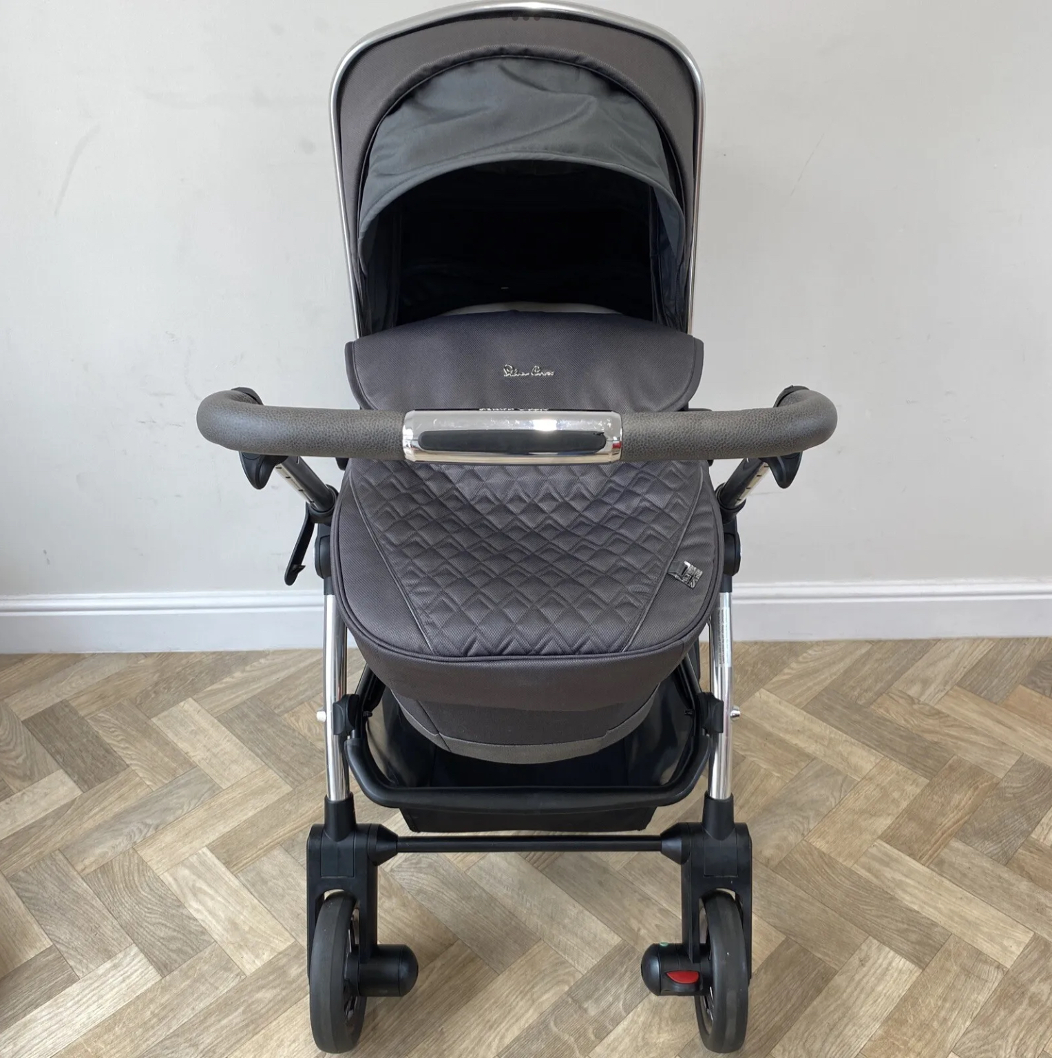 PRELOVED Silver Cross Wayfarer TRAVEL SYSTEM CLAY GREY Victoria Fiona