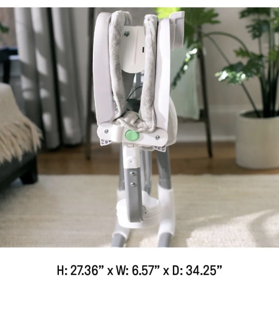 NEW (OTHER) Ingenuity Anyway Sway 5Speed MultiDirection Portable Baby