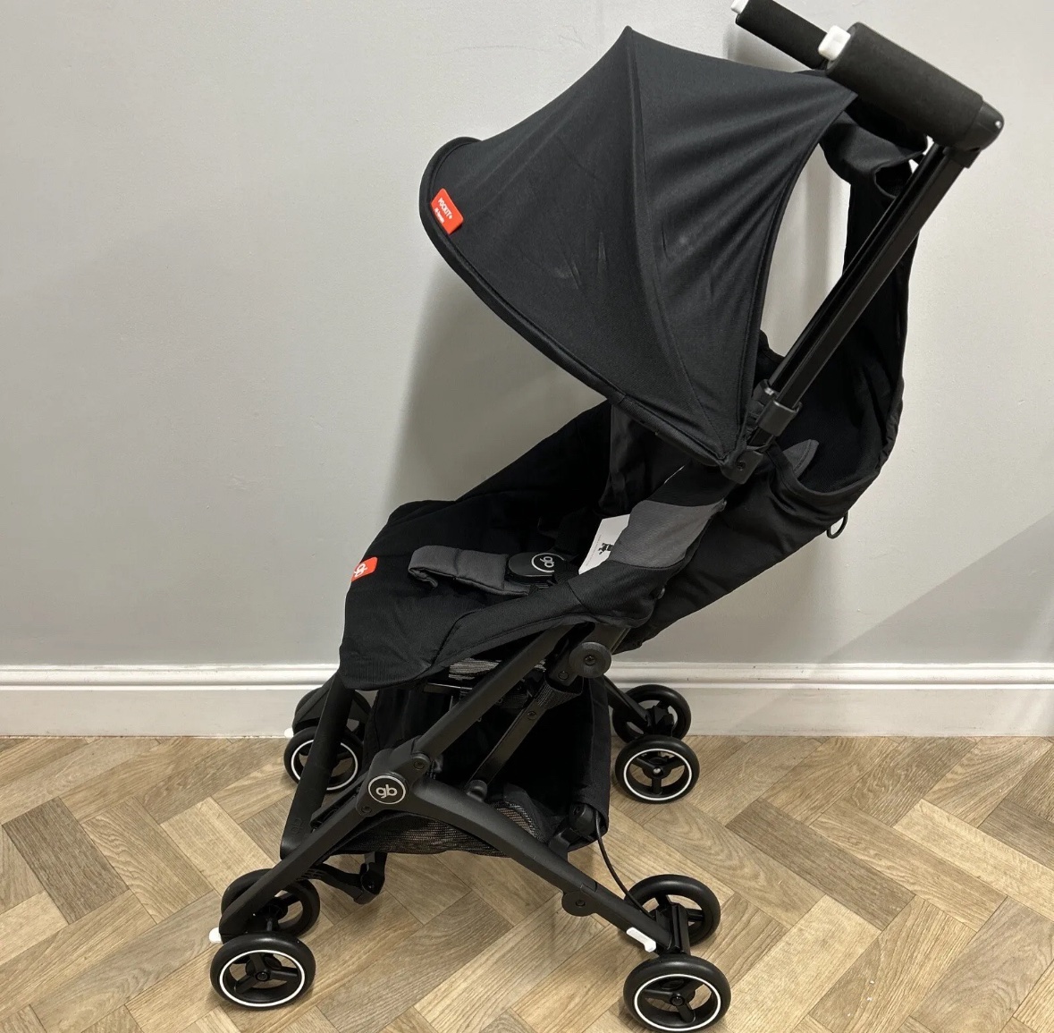 PRELOVED GB Pockit Plus All Terrain Stroller Velvet Black