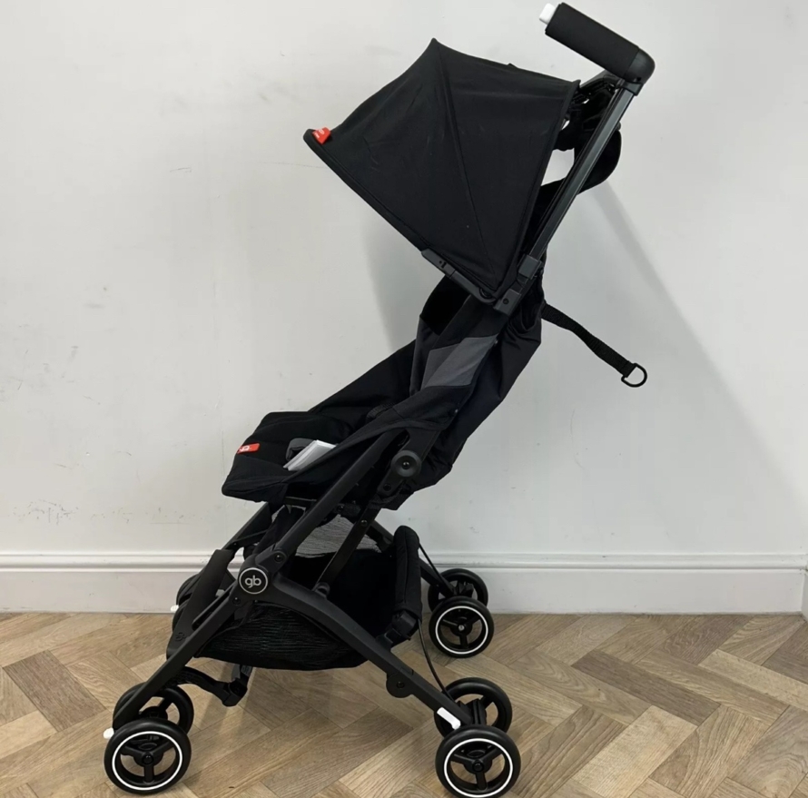 EX DISPLAY GB Pockit Plus All-Terrain Stroller - Velvet Black RRP £240 - Image 5
