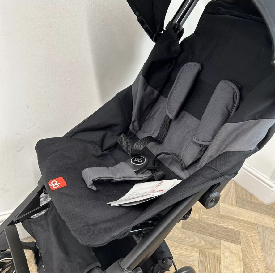 EX DISPLAY GB Pockit Plus All-Terrain Stroller - Velvet Black RRP £240 - Image 6