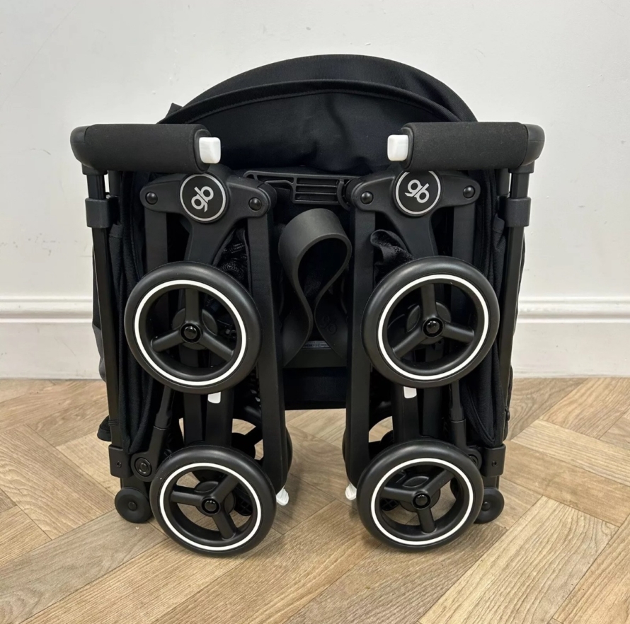 EX DISPLAY GB Pockit Plus All-Terrain Stroller - Velvet Black RRP £240 - Image 7
