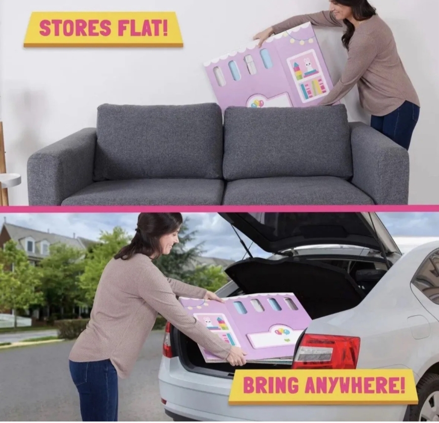 NEW WowWee Pop2Play Nursery / Toddler Kitchen Playset – 2-in-1 Nursery/kids Pretend Role Play - Image 5