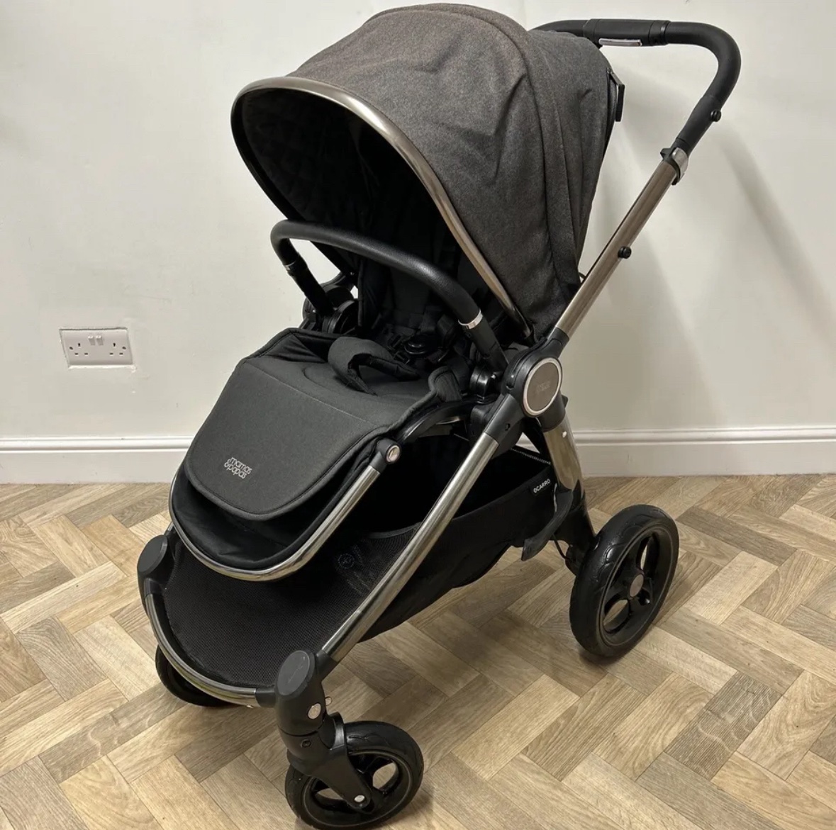 PRELOVED Mamas Papas Ocarro Pushchair Stroller Onyx