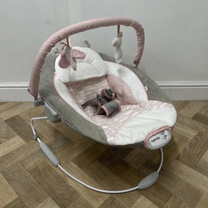 NEW Ingenuity Flora the Unicorn Soothing Bouncer RRP £55