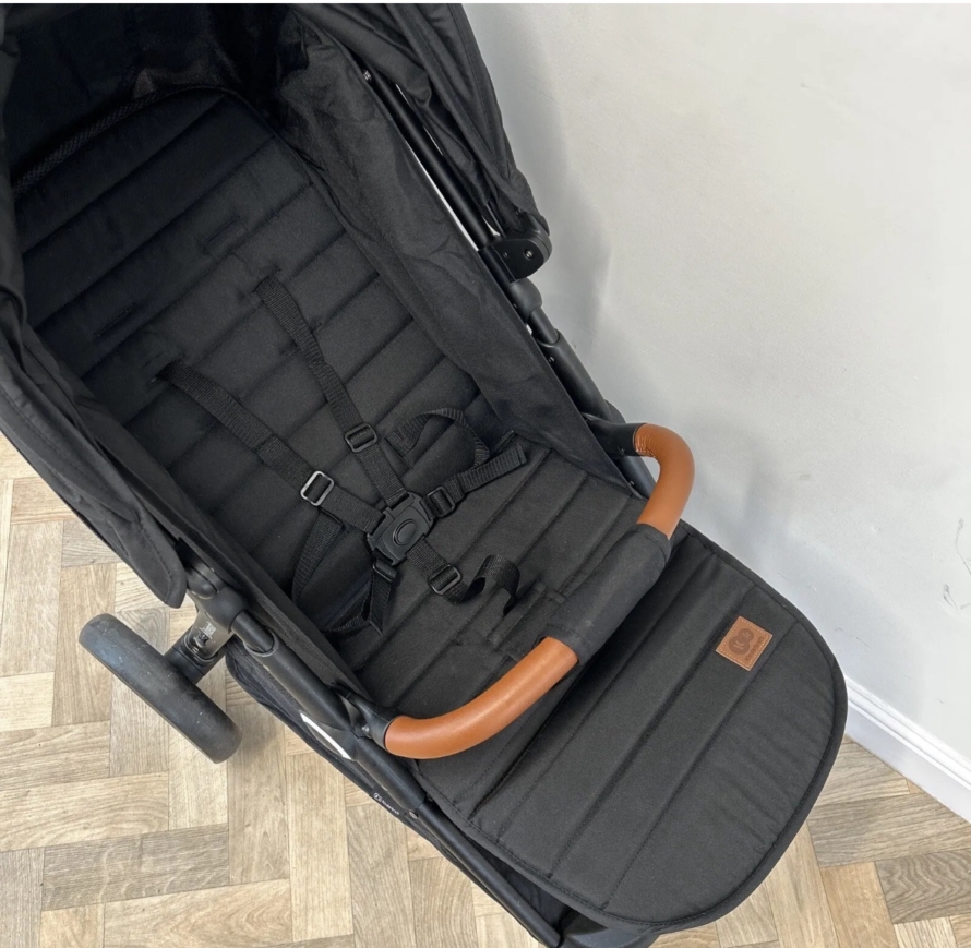 PRELOVED Kinderkraft Grande Plus Stroller Black RRP £180 Birth-22kg 📦 - Image 6