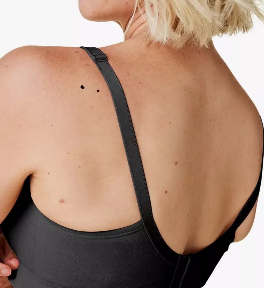 NEW Bravado Body Silk Seamless Nursing Bra, Black RRP£37 XL FULL CUP - Image 2
