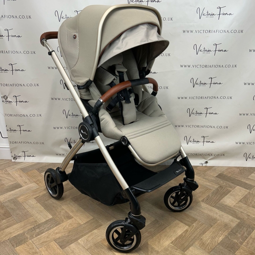 PRELOVED Silver Cross Dune Pushchair Stroller - Stone RRP£795