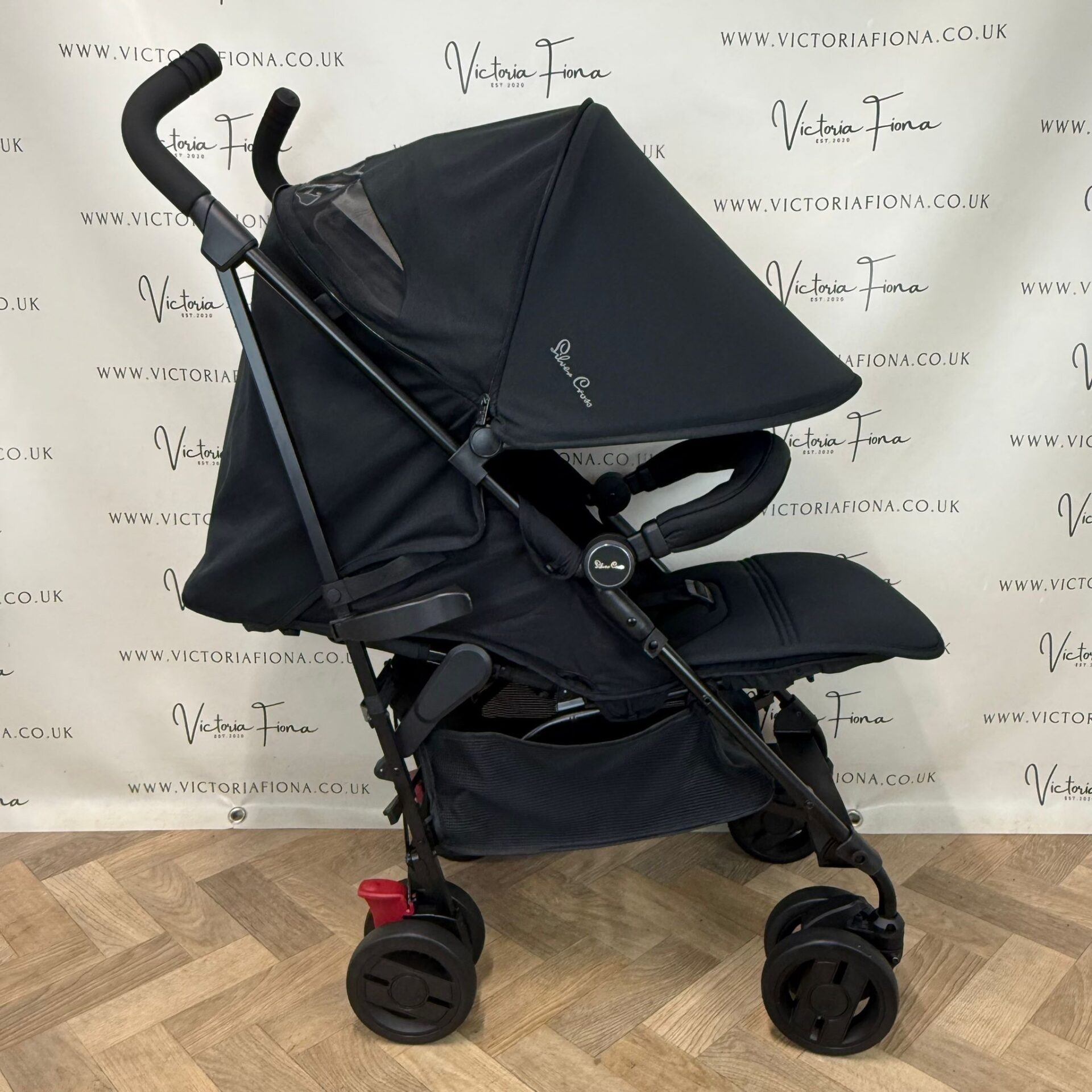 PRELOVED Silver Cross Pop Stroller - Black RRP£245 - Image 3