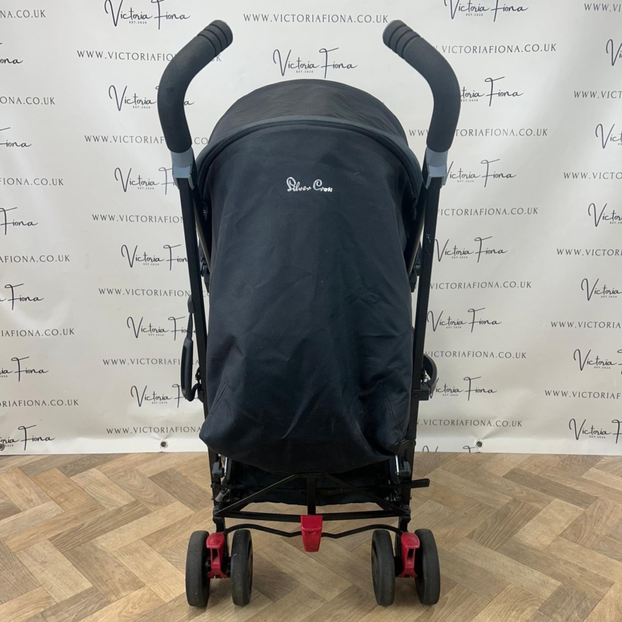 PRELOVED Silver Cross Pop Stroller - Black RRP£245 (Birth - 22kg) - Image 3