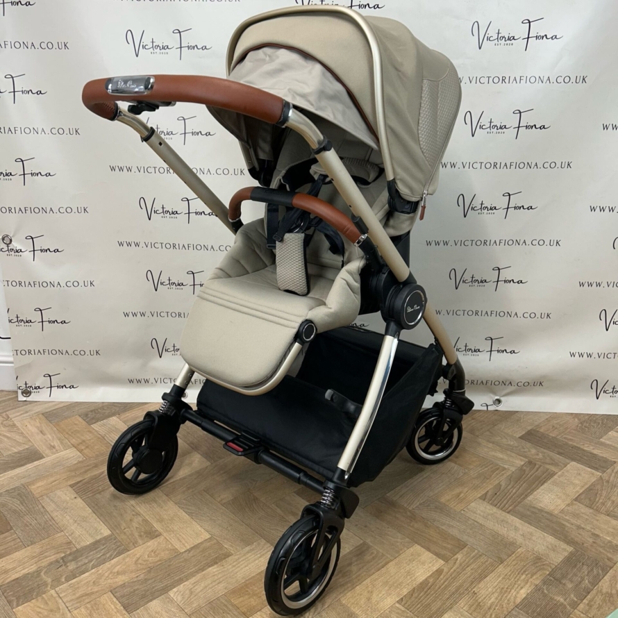 PRELOVED Silver Cross Dune Pushchair Stroller - Stone RRP£795 - Image 2