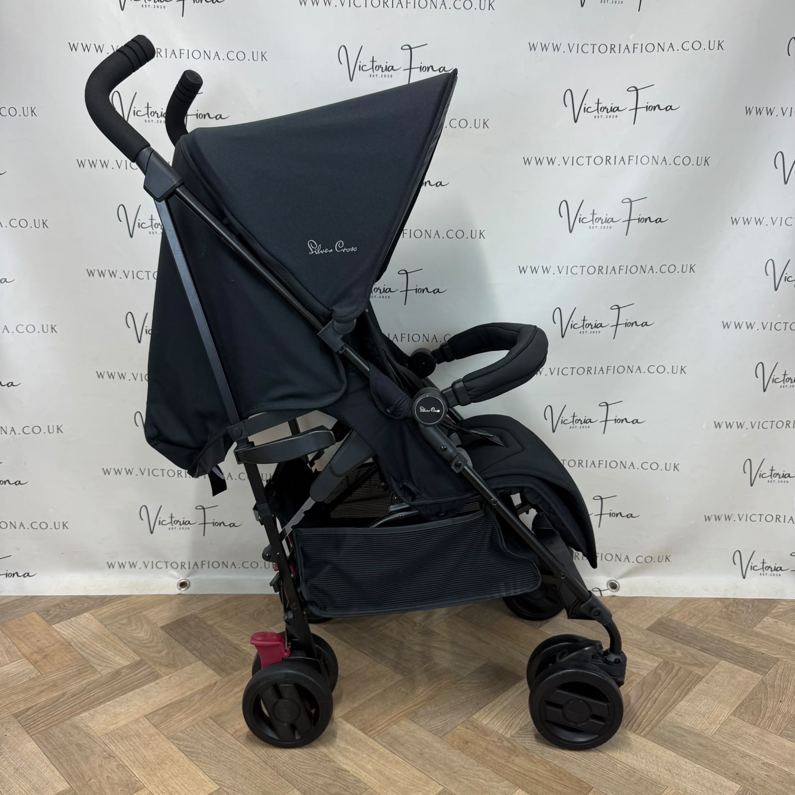 PRELOVED Silver Cross Pop Stroller - Black RRP£245 🖤 - Image 4