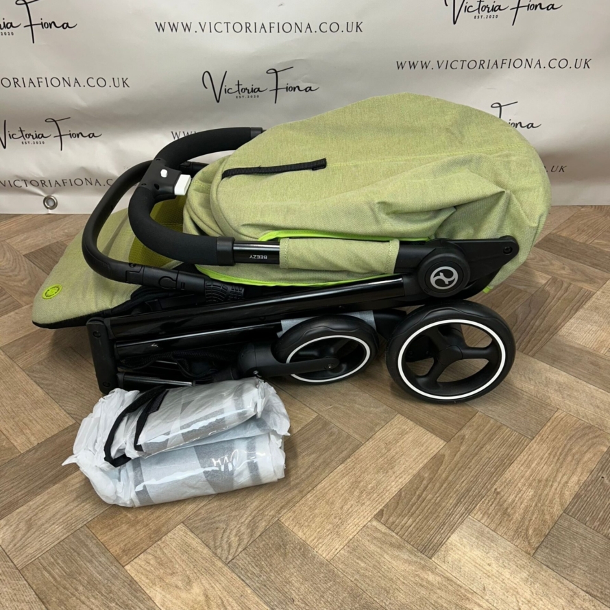 NEW Cybex Beezy Lightweight Compact Stroller - Nature Green RRP £300 - Image 6