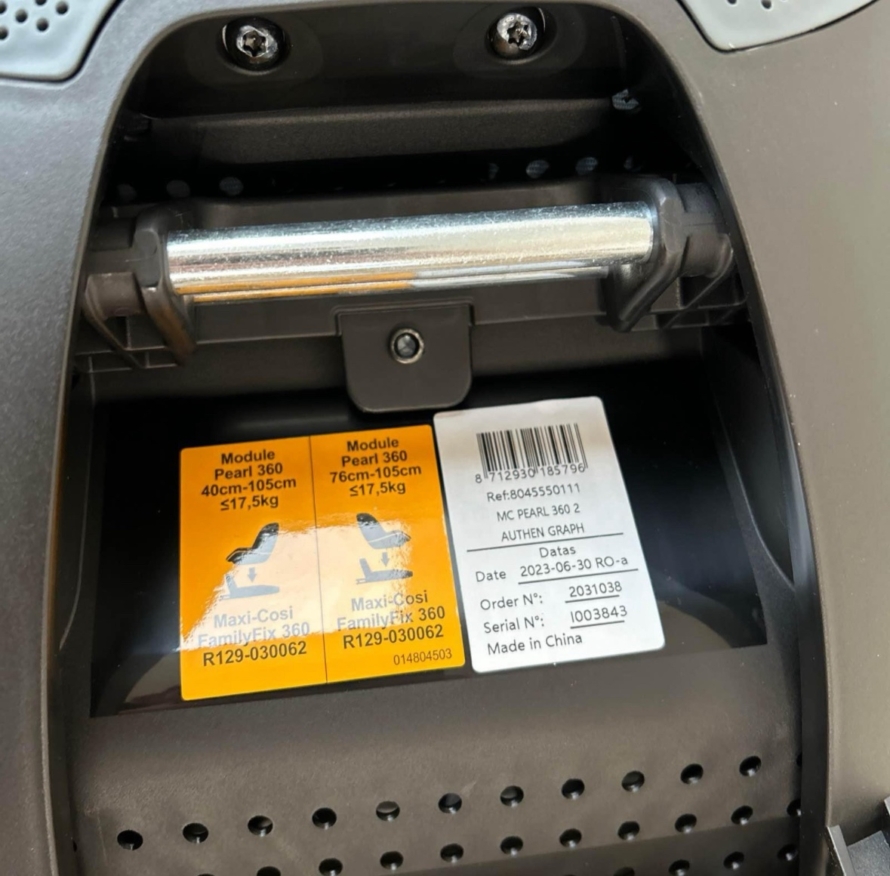 NEW Maxi Cosi Pearl 360 Car Seat & Isofix Base -  GRAPHITE- RRP£490 - Image 6