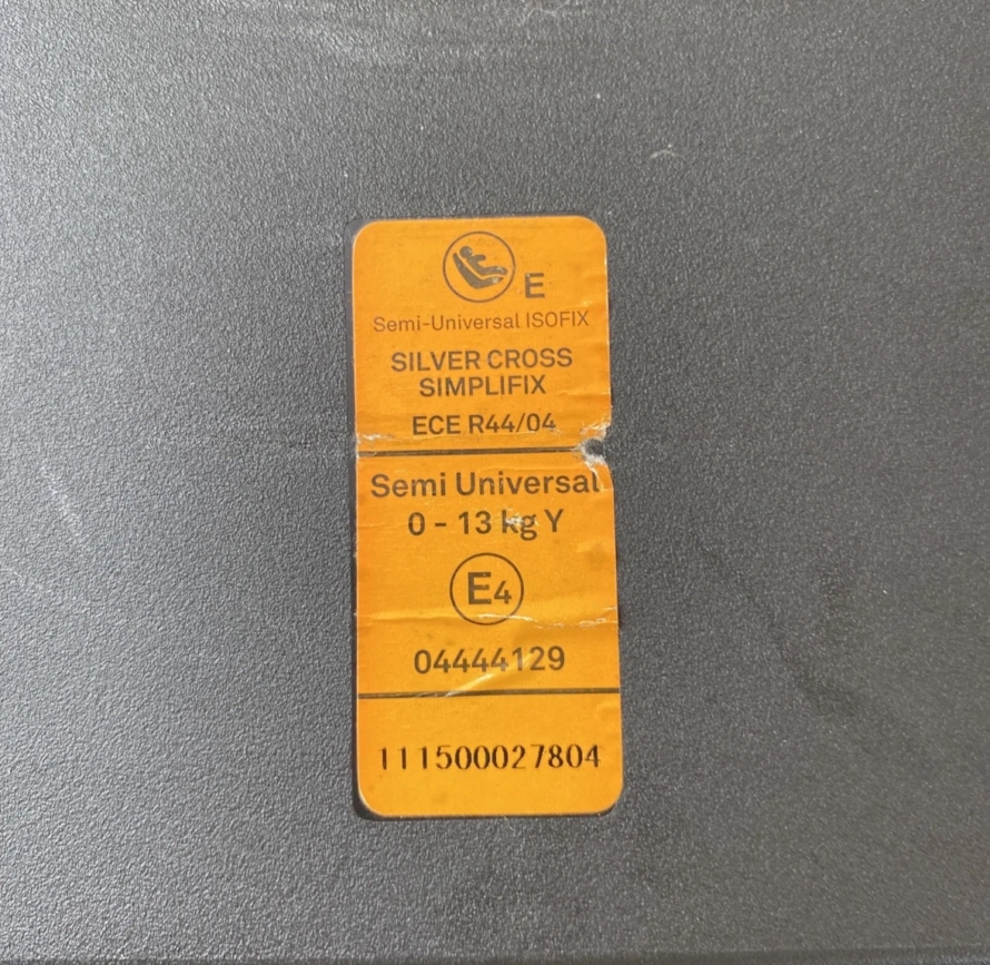 PRELOVED Silver Cross Simplifix Isofix Base - Image 2