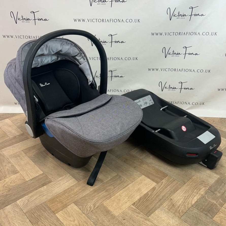 PRELOVED Silver Cross Simplicity Car Seat with Simplifix Isofix Base - Sable - Image 2