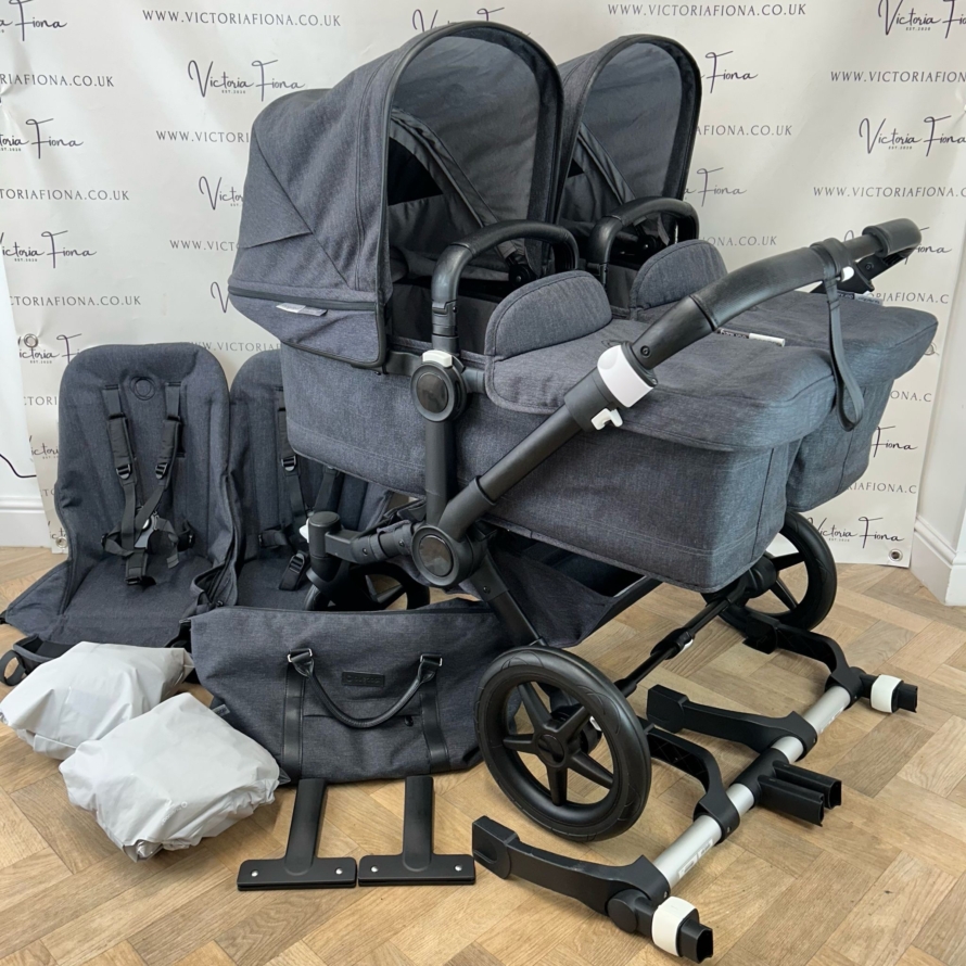 PRELOVED Bugaboo Donkey 3 - Mineral Washed Black 🖤