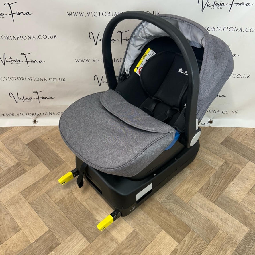 PRELOVED Silver Cross Simplicity Car Seat with Simplifix Isofix Base - Sable