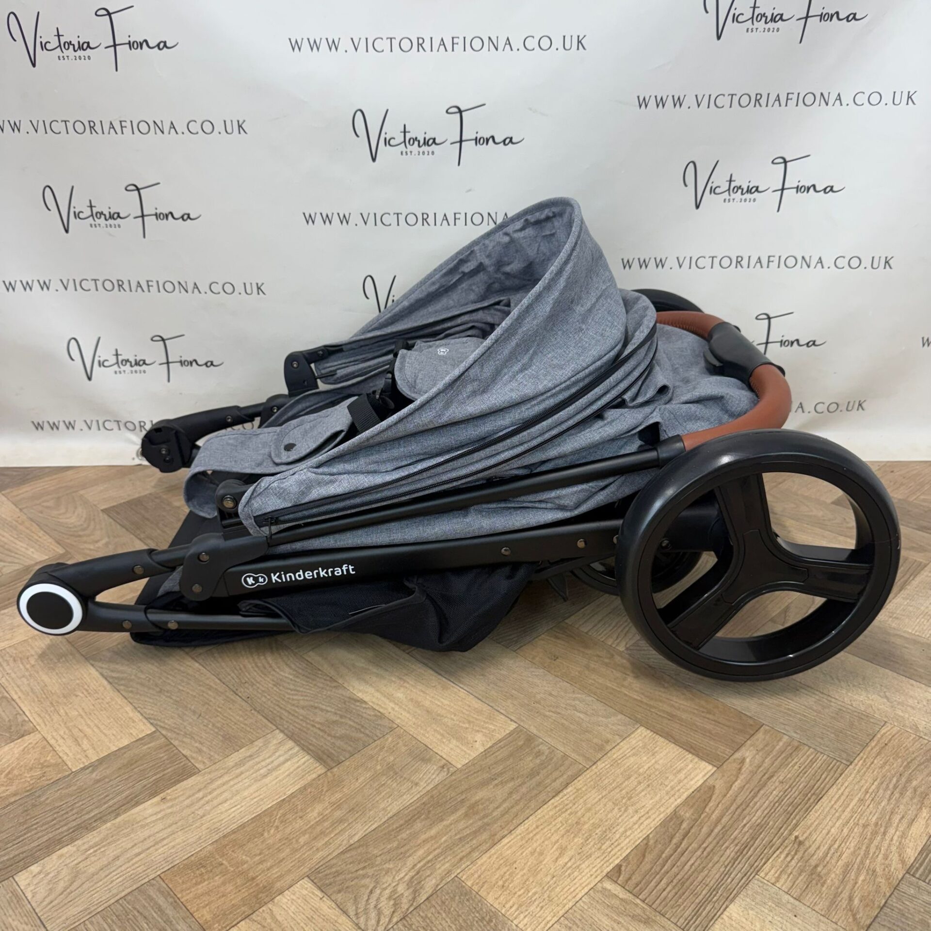 NEW (OTHER) Kinderkraft Grande Plus Stroller Grey RRP £180 Birth-22kg - Image 6