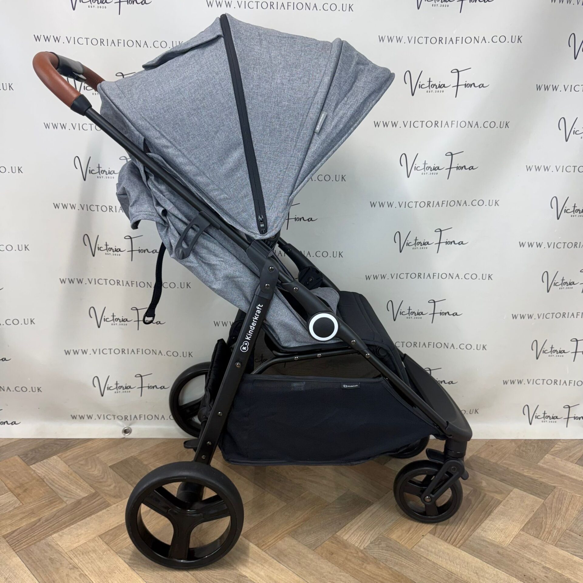 NEW (OTHER) Kinderkraft Grande Plus Stroller Grey RRP £180 Birth-22kg - Image 2