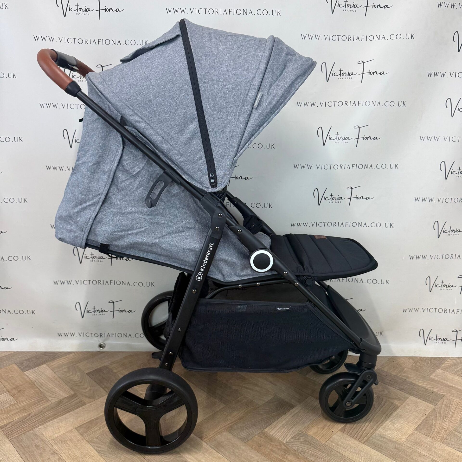 NEW (OTHER) Kinderkraft Grande Plus Stroller Grey RRP £180 Birth-22kg - Image 3