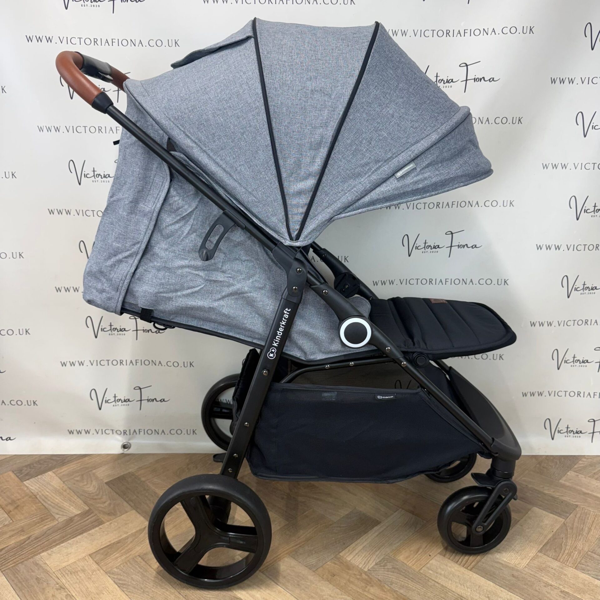 NEW (OTHER) Kinderkraft Grande Plus Stroller Grey RRP £180 Birth-22kg - Image 4