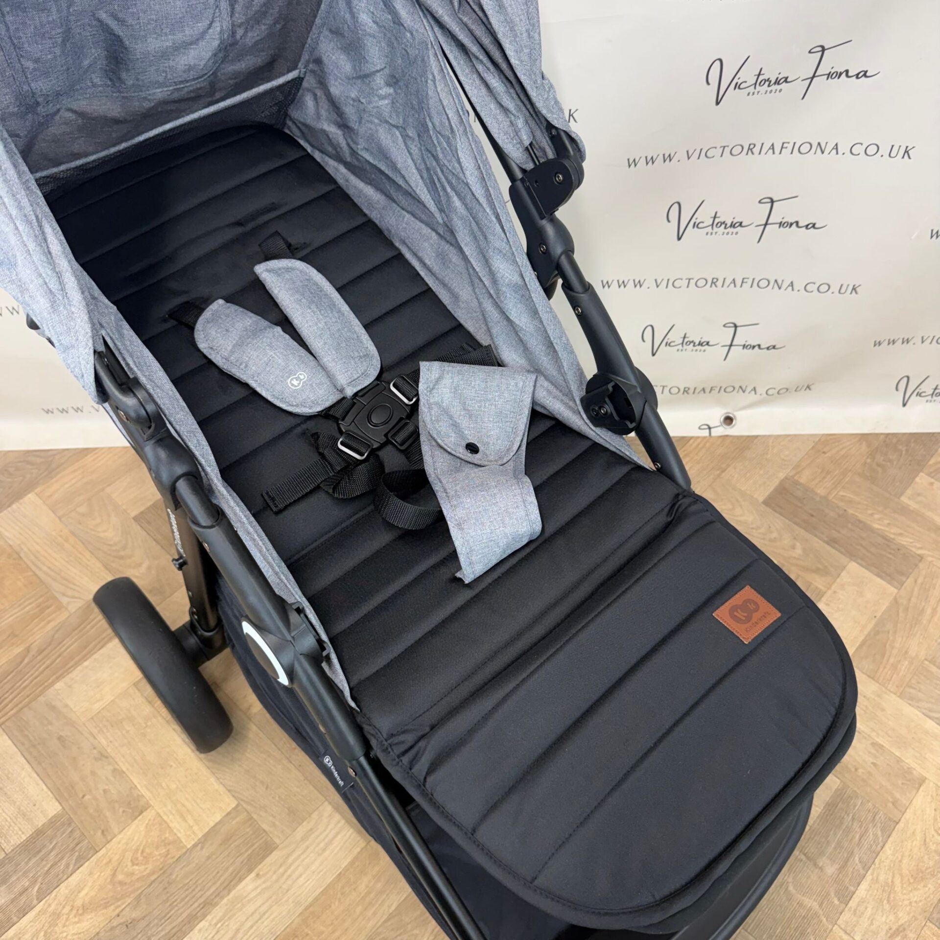NEW (OTHER) Kinderkraft Grande Plus Stroller Grey RRP £180 Birth-22kg - Image 5
