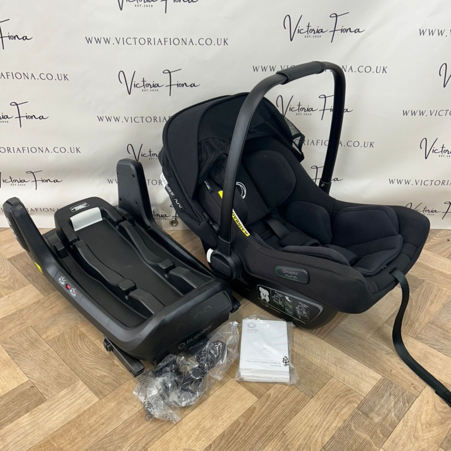 PRELOVED BUGABOO by NUNA Turtle Air Car Seat with Wingbase Isofix Base - BLACK - Image 2