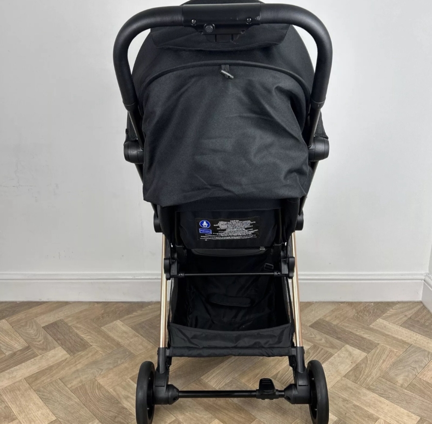 PRELOVED Red Kite Koko Compact Travel Stroller Black & Rose Gold - Image 3