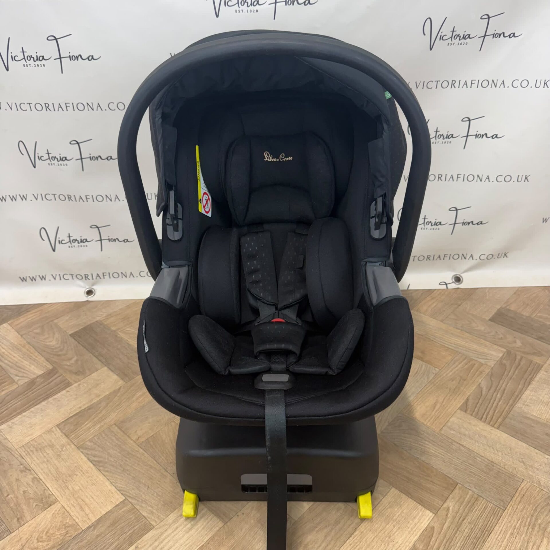 PRELOVED Silver Cross Dream Car Seat & Isofix Base - Eclipse Black - Image 2