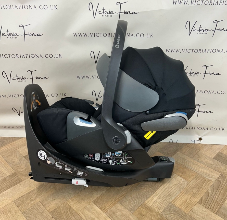 PRELOVED Cybex Cloud Z Lie Flat Rotating Car Seat & Z Isofix Base - Black #3 - Image 2