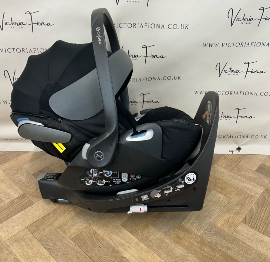 PRELOVED Cybex Cloud Z Lie Flat Rotating Car Seat & Z Isofix Base - Black #3 - Image 3