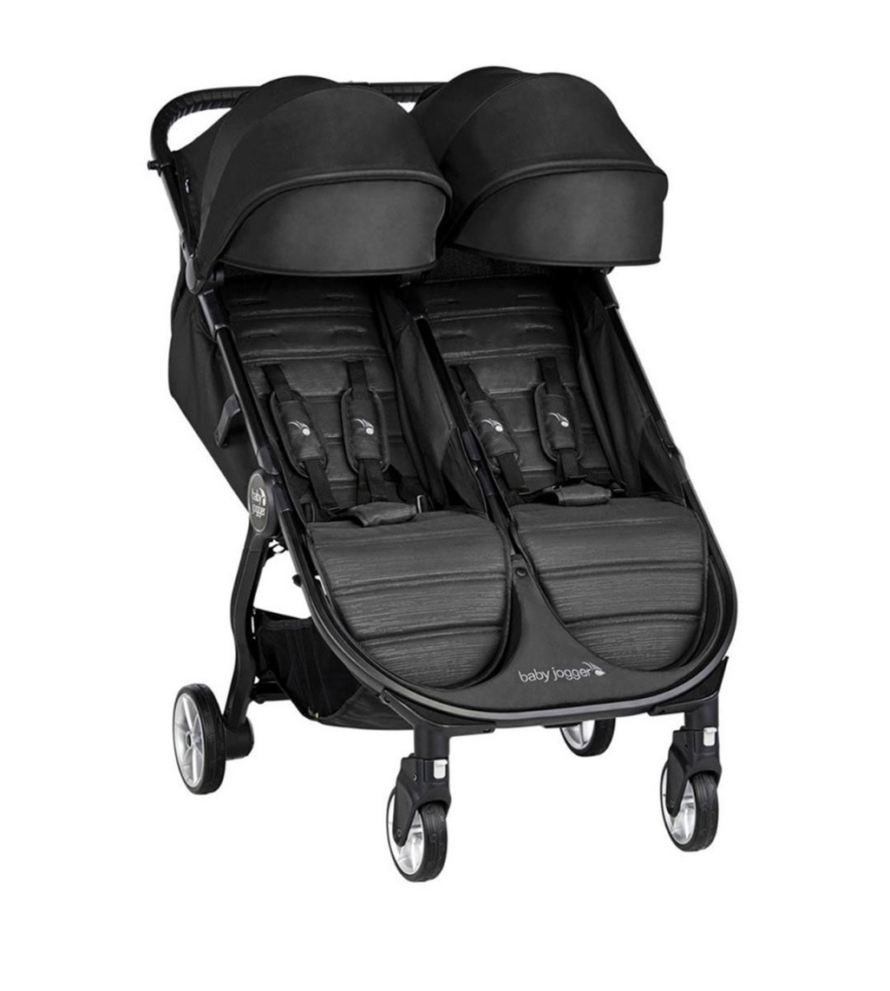 NEW Baby Jogger City Tour 2 Double Stroller Pushchair - Opulent Black - Image 3