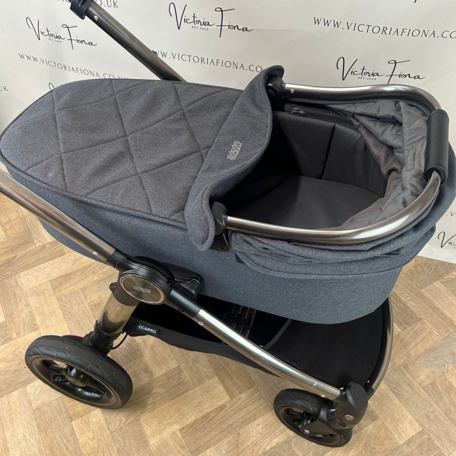 PRELOVED Mamas And Papas Ocarro Pushchair & Carrycot - Onyx Black 🖤 - Image 5