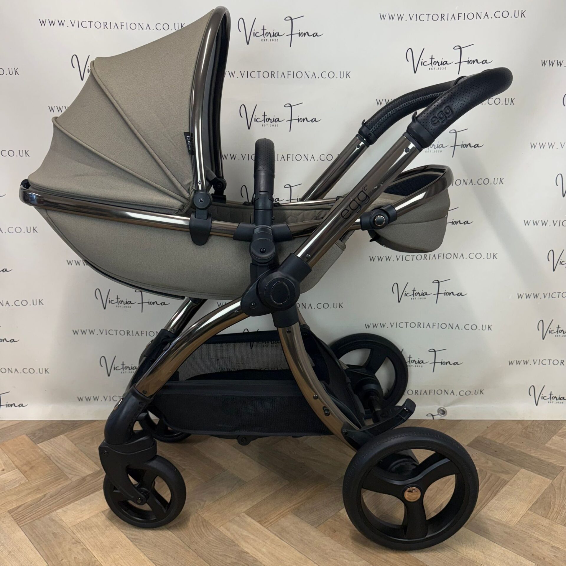 PRELOVED Egg 2 Pushchair & Carrycot - Mink - Image 7