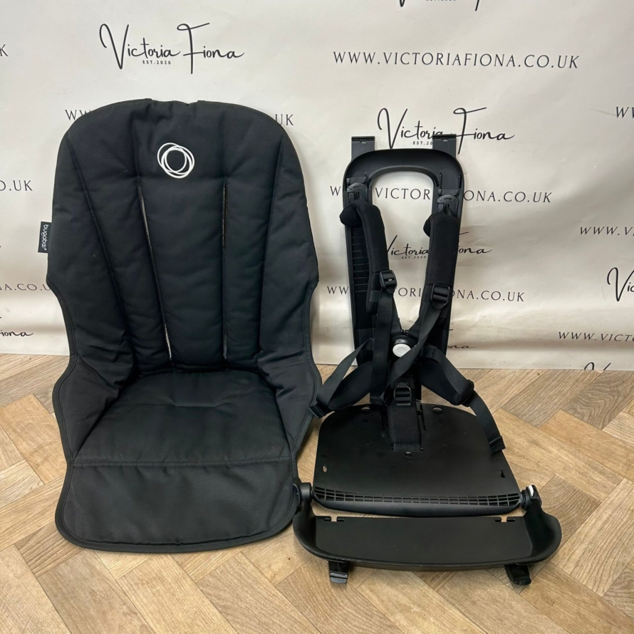 PRELOVED Bugaboo Fox 3 Pushchair & Carrycot – Misty White With Black Chassis - Image 6
