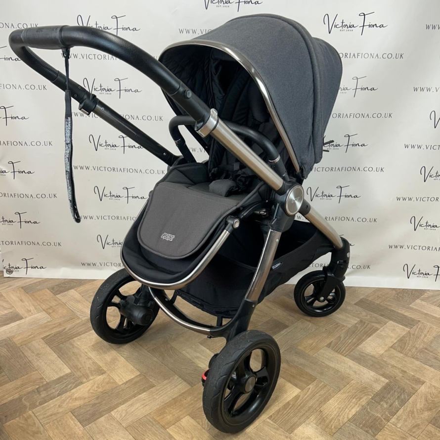 PRELOVED Mamas And Papas Ocarro Pushchair & Carrycot - Onyx Black 🖤 - Image 8