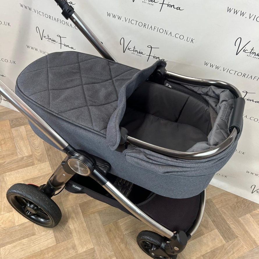 PRELOVED Mamas And Papas Ocarro Pushchair & Carrycot - Onyx Black 🖤 - Image 4