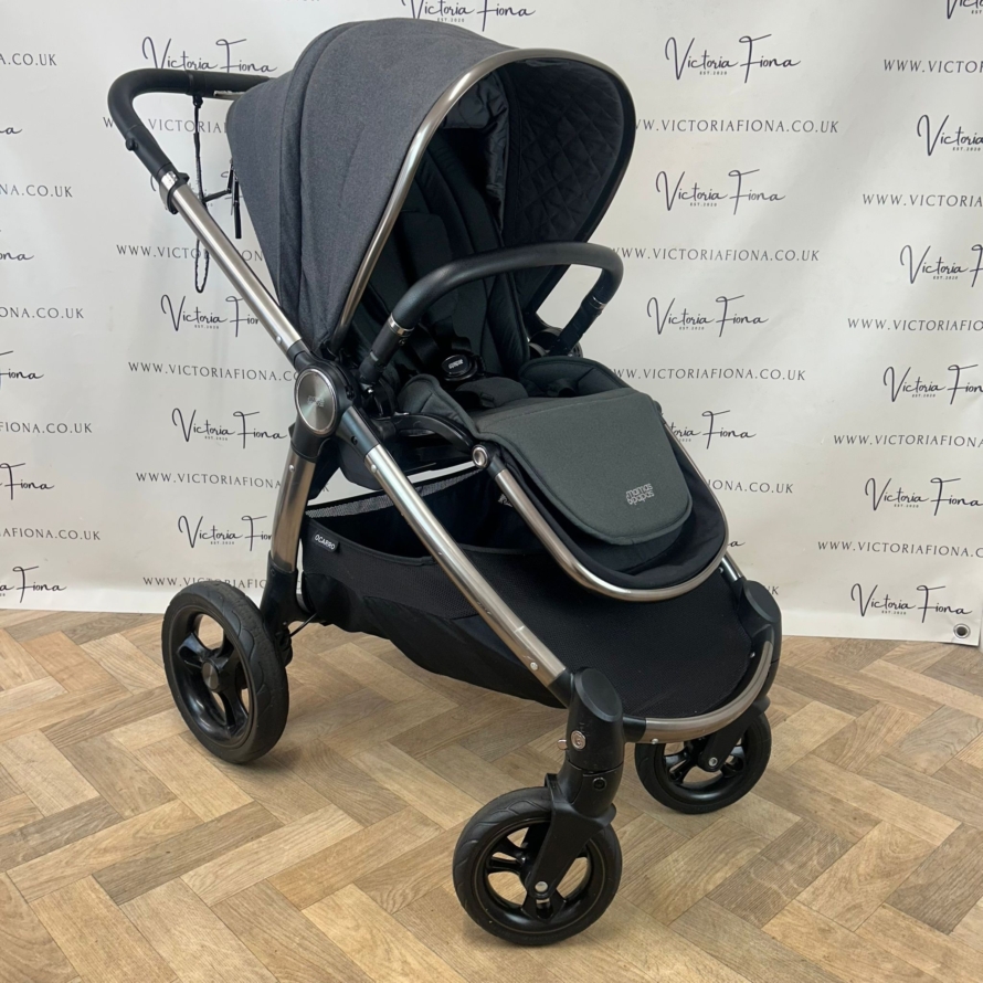 PRELOVED Mamas And Papas Ocarro Pushchair & Carrycot - Onyx Black 🖤 - Image 9