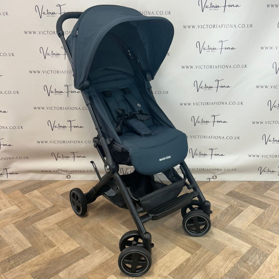 PRELOVED Maxi Cosi Lara2 Lightweight Stroller Essential Graphite Grey RRP 190