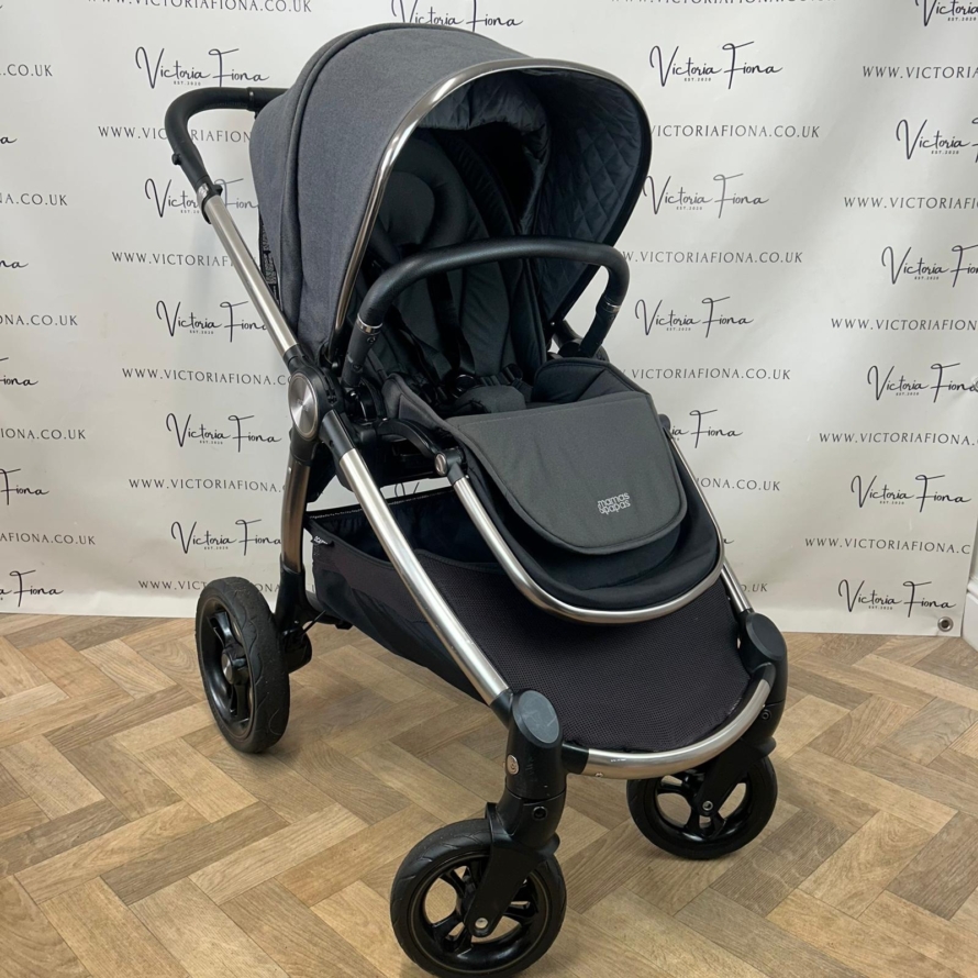 PRELOVED Mamas And Papas Ocarro Pushchair & Carrycot - Onyx Black 🖤 - Image 9