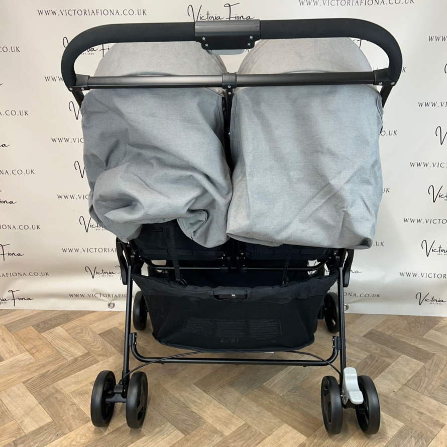 NEW Graco Duo Rider Double Stroller Pushchair in Steeple Grey RRP£150 (NO RAINCOVER) - Image 4