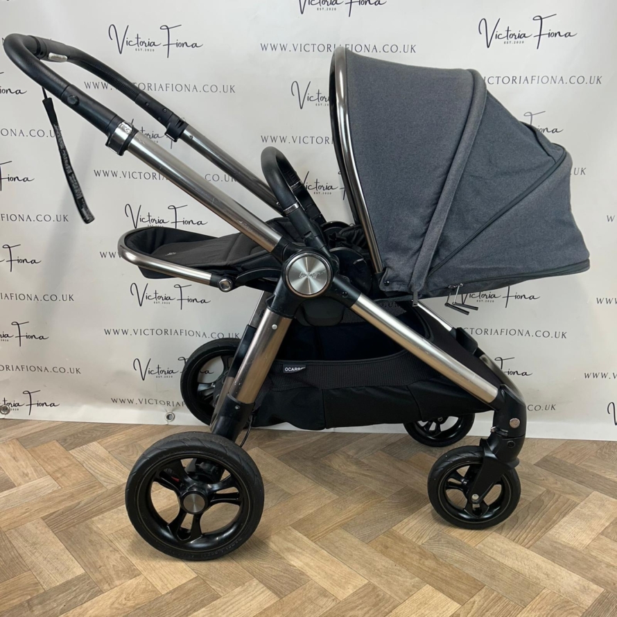 PRELOVED Mamas And Papas Ocarro Pushchair & Carrycot - Onyx Black 🖤 - Image 6