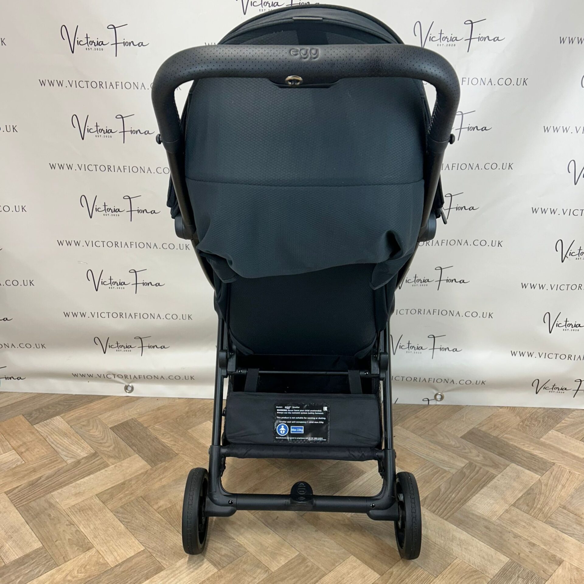 PRELOVED egg Z Stroller Black Chassis BLACK RRP 399