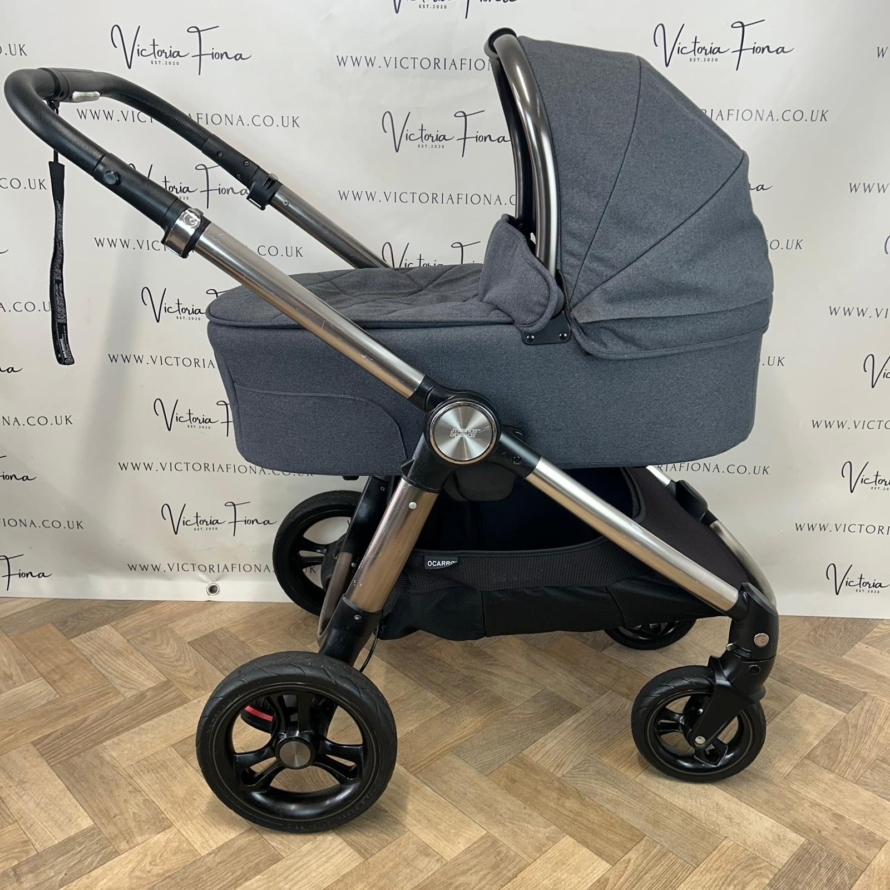 PRELOVED Mamas And Papas Ocarro Pushchair & Carrycot - Onyx Black 🖤 - Image 5