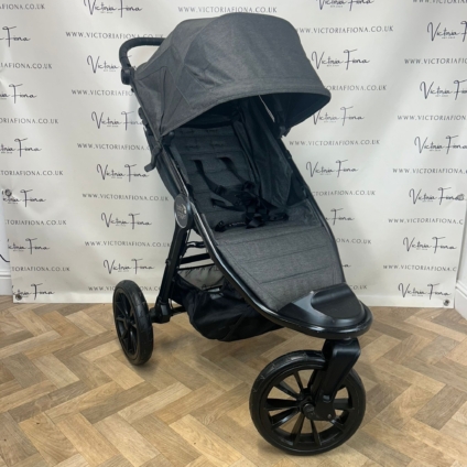 PRELOVED Baby Jogger City Elite 2 - All Terrain Pushchair Stroller Opulent Black RRP£634