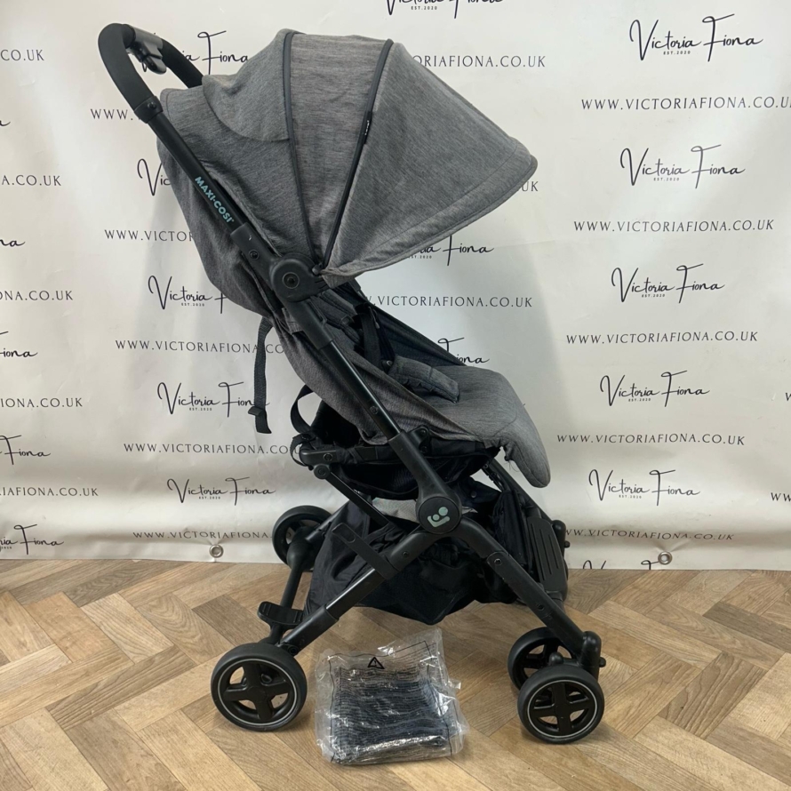 PRELOVED Maxi Cosi Lara2 Lightweight Stroller - Light Grey RRP£190 - Image 4