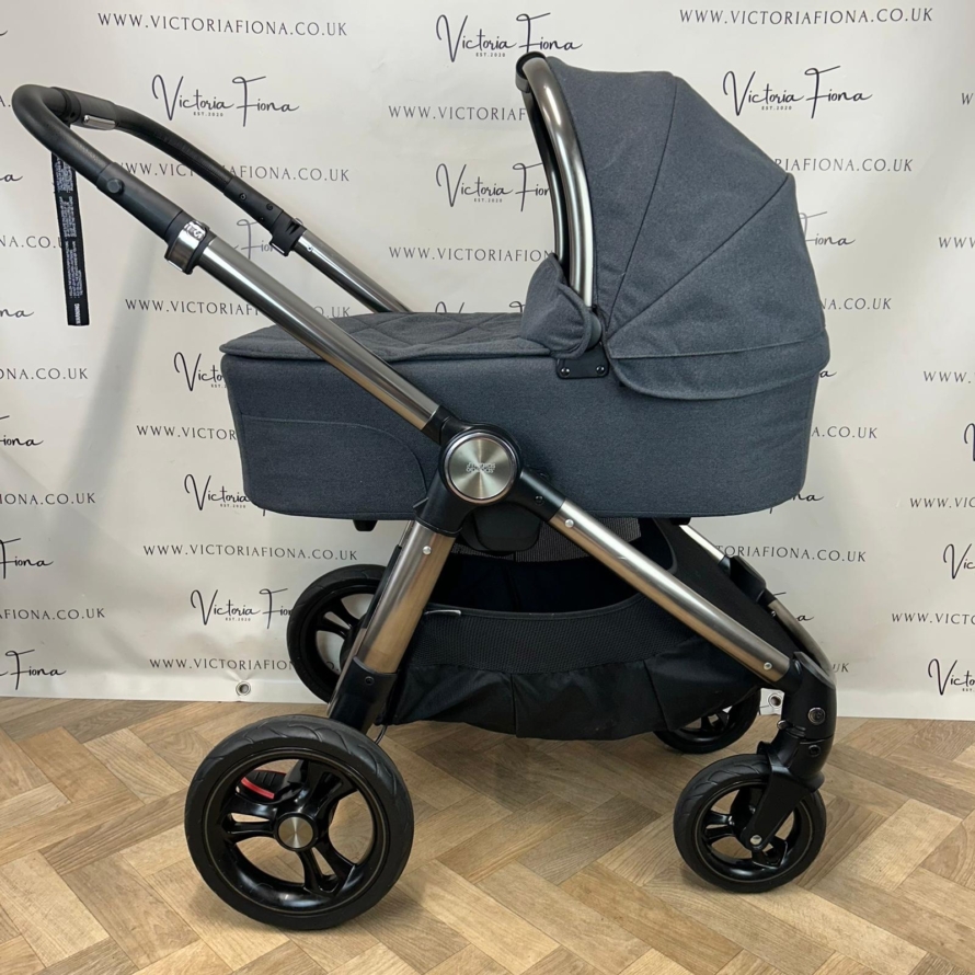 PRELOVED Mamas And Papas Ocarro Pushchair & Carrycot with Cybex 360 Car Seat - Onyx Black 🖤 - Image 2