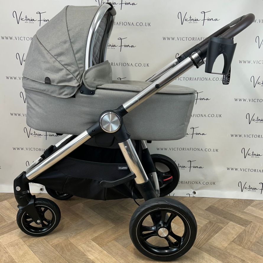 PRELOVED Mamas And Papas Ocarro Pushchair & Carrycot - Greige 🩶🤎 - Image 2