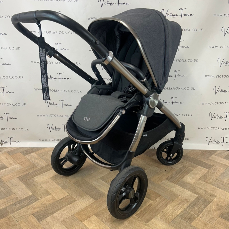 PRELOVED Mamas And Papas Ocarro Pushchair & Carrycot - Onyx Black 🖤 - Image 6